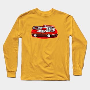 Peugeot 405 Long Sleeve T-Shirt